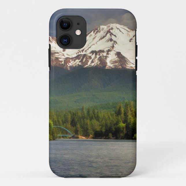 M.Ü. SHASTA VOM SEE SISKIYOU Case-Mate iPhone HÜLLE (Rückseite)