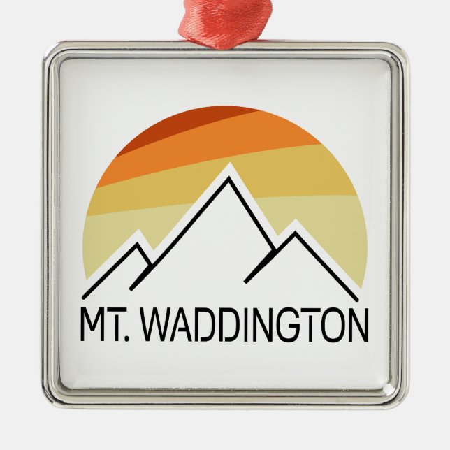 M. Waddington British Columbia Retro Ornament Aus Metall (Vorne)