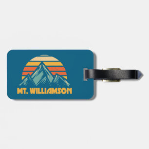 M. Williamson California Retro Turquoise Gepäckanhänger