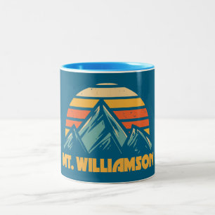 M. Williamson California Retro Turquoise Zweifarbige Tasse