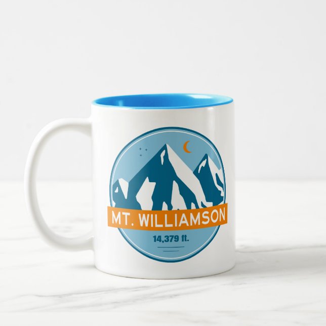 M. Williamson California Stars Moon Zweifarbige Tasse (Links)