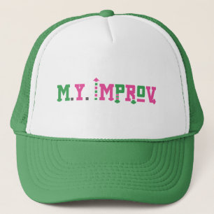 M.Y. Improv Hat - Green Truckerkappe