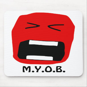M.Y.O.B. Mäusematte Mousepad