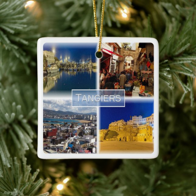 MA012 TANGIERS, Mosaik, Marokko, Afrika, Keramikornament (Baum)