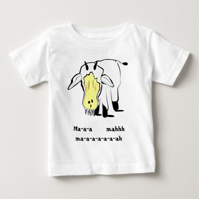 Ma-a-mahh ma-a-a-a-a-a-ah baby t-shirt (Vorderseite)