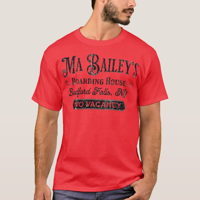 Ma Baileys Boarding House - Es ist ein wunderbares T-Shirt (Vorderseite)