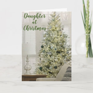 MA BELLE FILLE FAIT DE NOËL UNE CARTE MERRIER