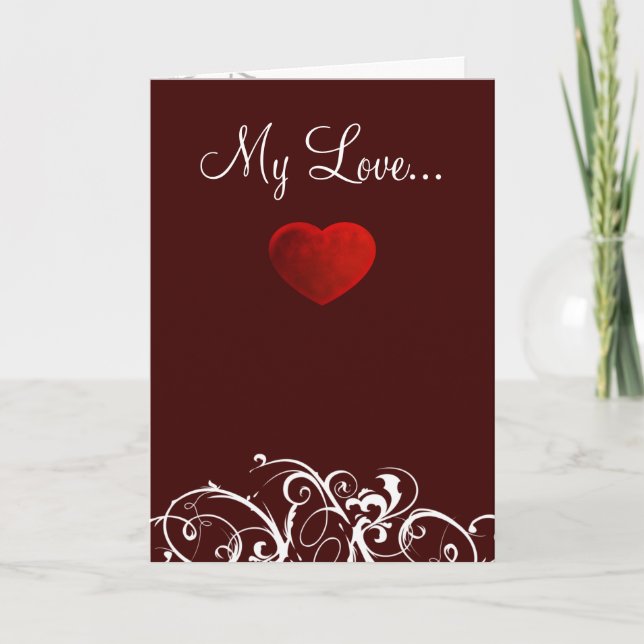 Ma carte d'amour (Devant)