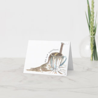 ma carte de débordement de tasse