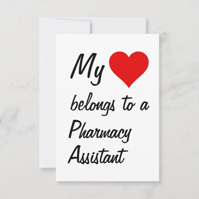 Ma carte de l'assistant de pharmacie (Devant)