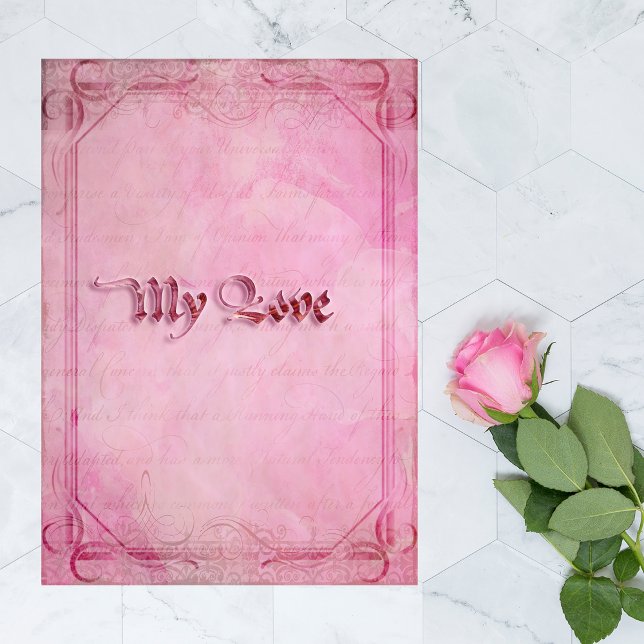 Ma carte de voeux d'amour (Créateur téléchargé)