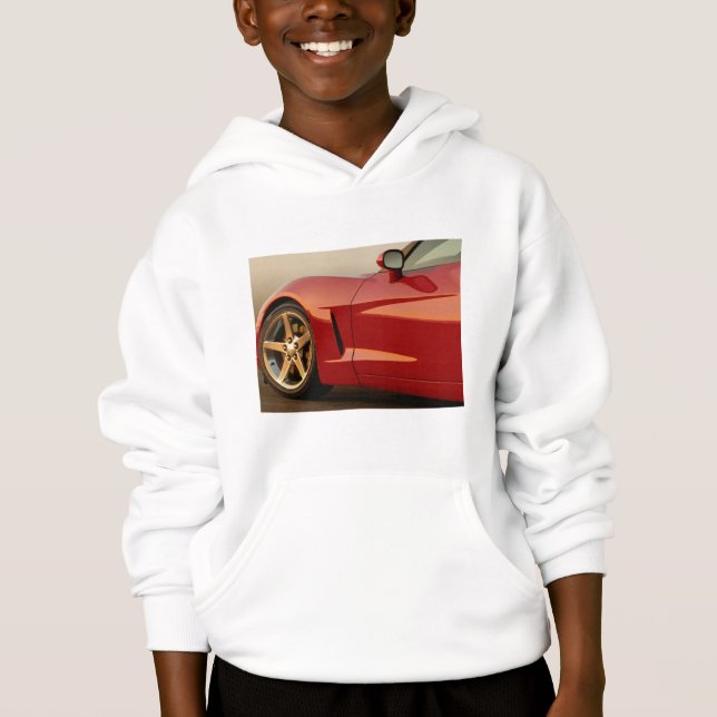 Ma Corvette rouge (Devant)