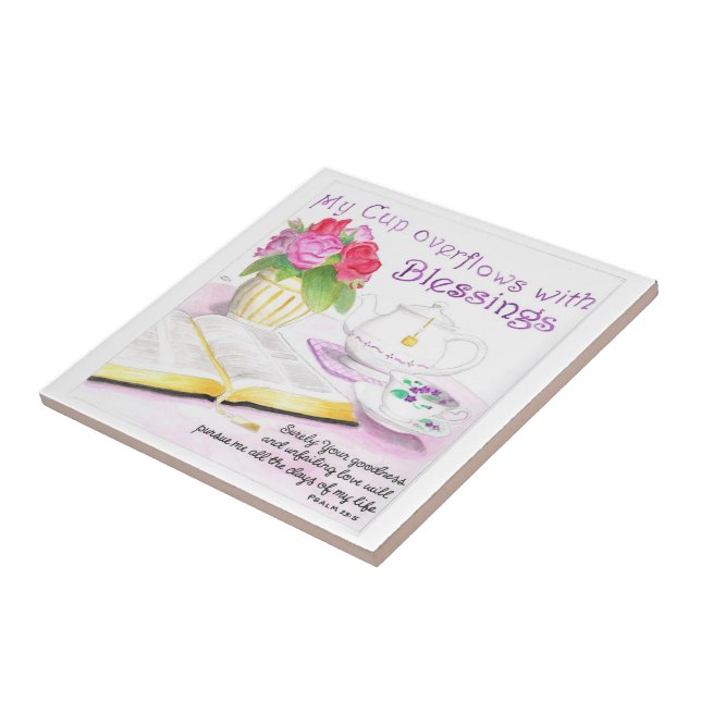 Ma coupe déborde de carreaux céramiques (Côté)