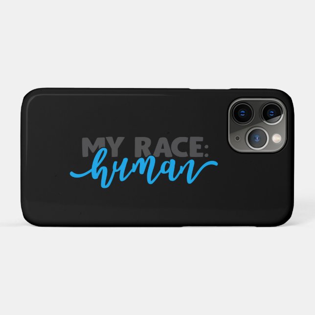 Ma course : iPhone humain / coque ipad (Dos (Horizontal))