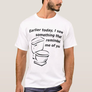M'a fait penser à toi T-shirt drôle