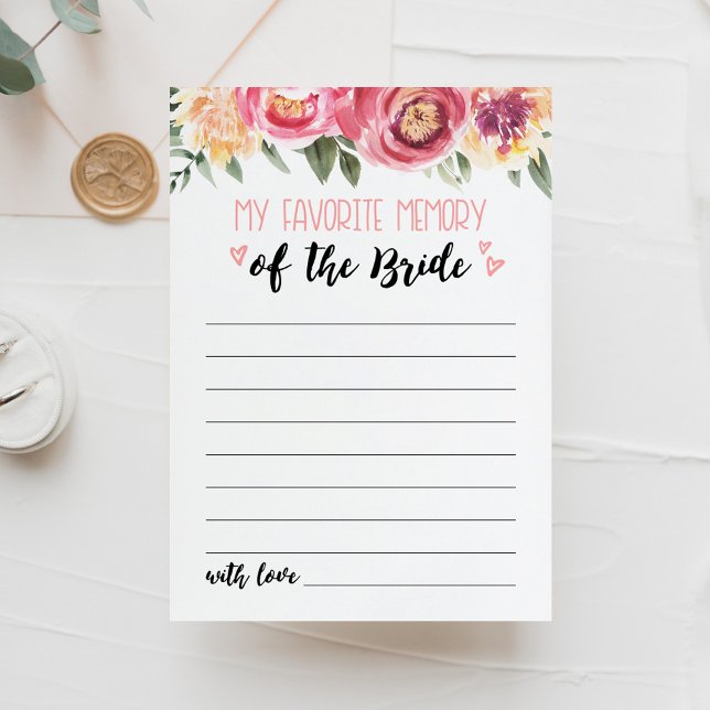 Ma Fête des mariées mémoire préférée ou la carte H (Créateur téléchargé)