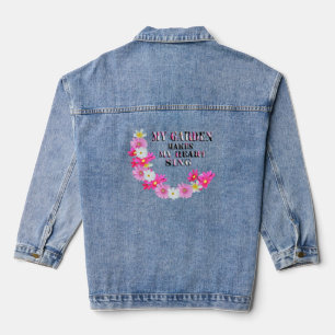 Ma garden fait chanter mon cœur, veste en jean Lad