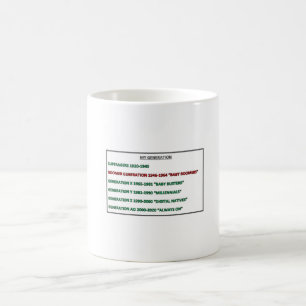 Ma génération BOOMER mug