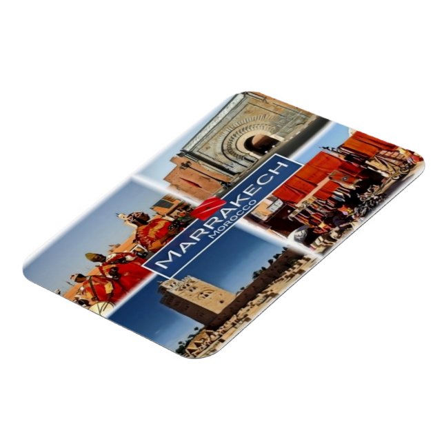 MA Maroc - Marrakech - Magnet (Côté Gauche)