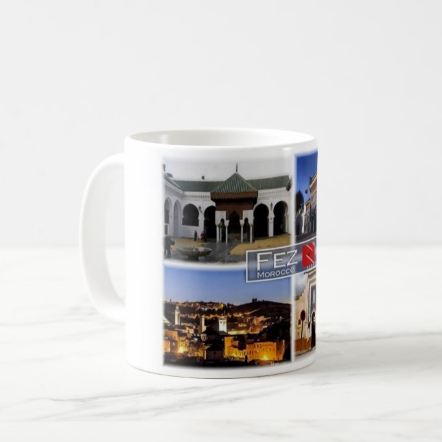 MA Marokko - Fez - Tasse Kaffee (Vorderseite Links)