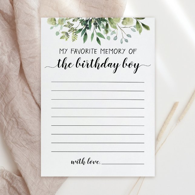 Ma Mémoire Préférée De La Carte Enfant Anniversair (Créateur téléchargé)