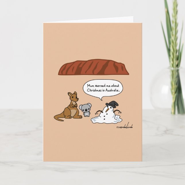 Ma mère m'a averti de la carte de Noël (Devant)