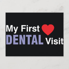 Ma première carte postale de visite dentaire