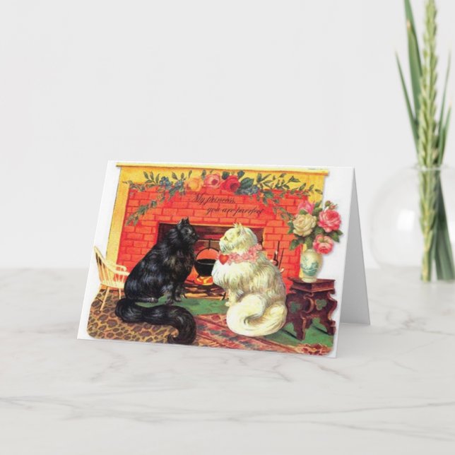 Ma princesse Tu es la carte de la Saint Valentin (Devant)