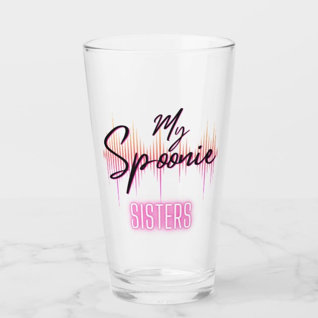 Ma Spoonie Soeurs Coupe de Verre (Devant)