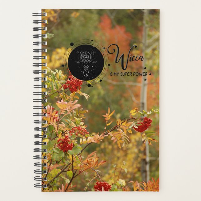 Ma super puissance est Wicca Planner (Devant)
