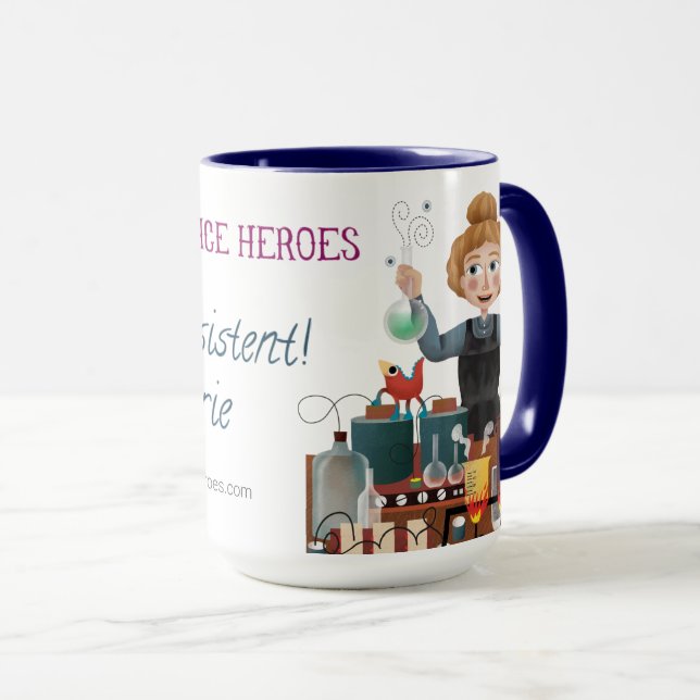Ma Super Science Coffee Mug - Je persiste (Devant droit)