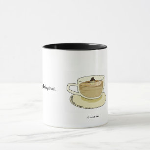 Ma tasse à café rituelle du lundi
