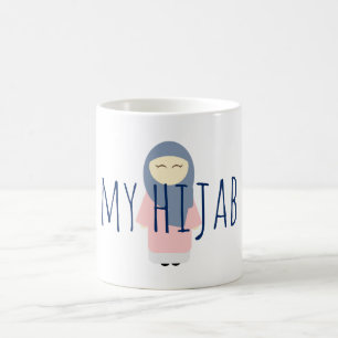 ma tasse de café hijab fille musulmane