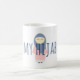 ma tasse de café hijab fille musulmane