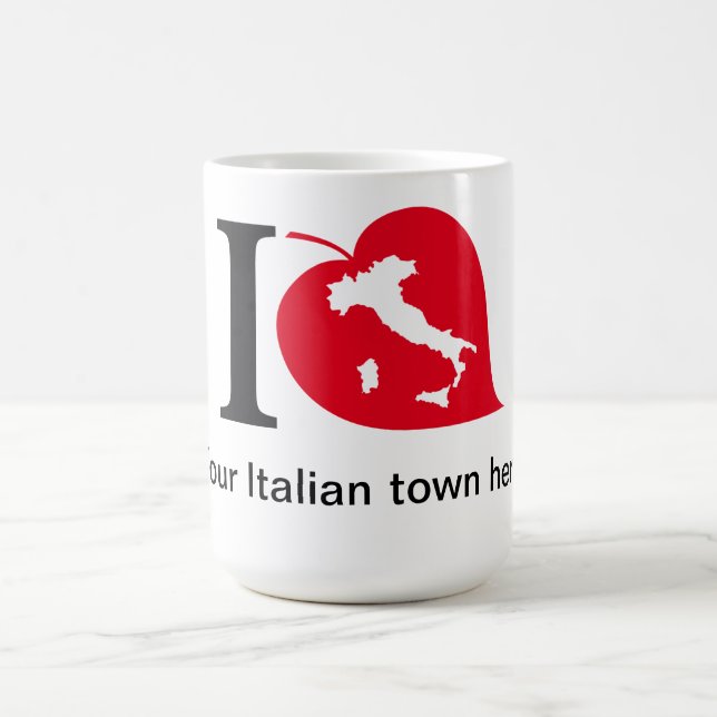 Ma tasse de ville italienne (Centre)