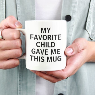Ma tasse préférée que mon enfant m'a donnée - Pare