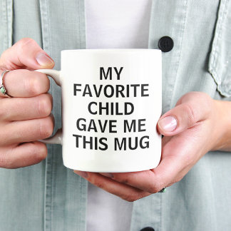 Ma tasse préférée que mon enfant m'a donnée - Pare