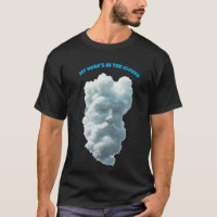Ma tête est dans les nuages Drôle T-shirt