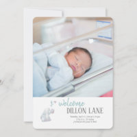 Ma toute première photo V Faire-part de naissance