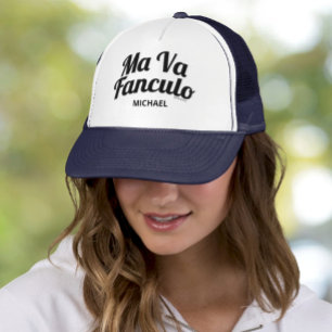 Ma Va Fanculo Personalisiert Trucker Hat Truckerkappe