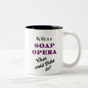 Ma vie est une tasse de Blake de feuilleton