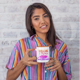 Ma Voiture Est Ma Mug De Café Valentine