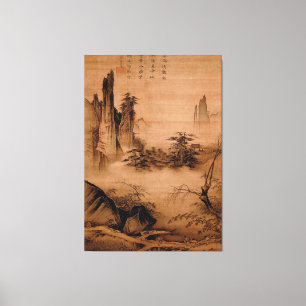 Ma Yuan / Bauern, die aus der Arbeit zurückkehren Leinwanddruck
