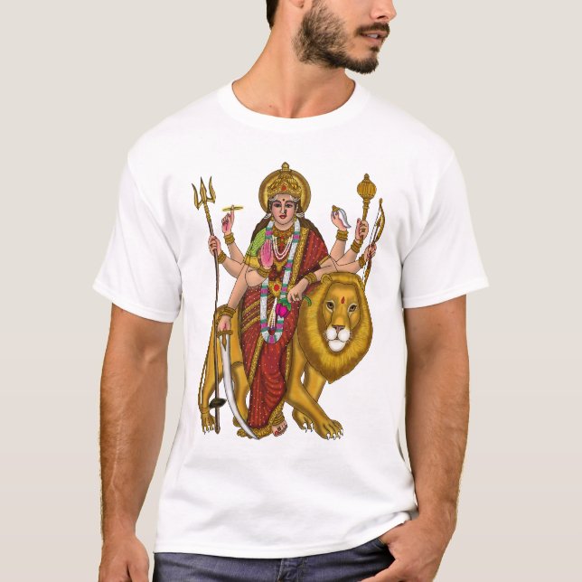 Maa Durga T - Shirt (Vorderseite)