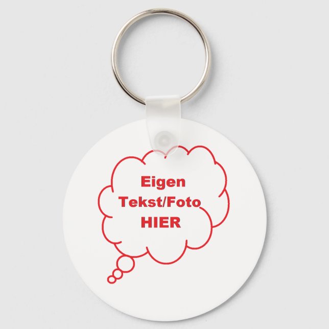 Maak je eigen schlüsselanhänger (Vorderseite)