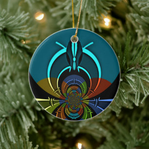 Maasai Colors Hakuna Matata Keramik Ornament