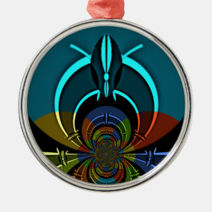 Maasai Colors Hakuna Matata Ornament Aus Metall