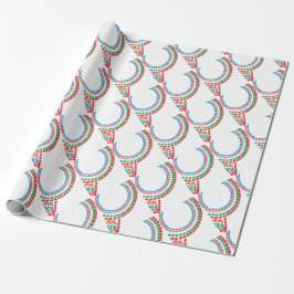 Maasai Halskette Geschenkpapier