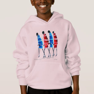 Maasai-Kunst: Street Style   kultureller Mode-Mome Hoodie