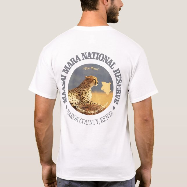 Maasai Mara National Reserve T-Shirt (Rückseite)